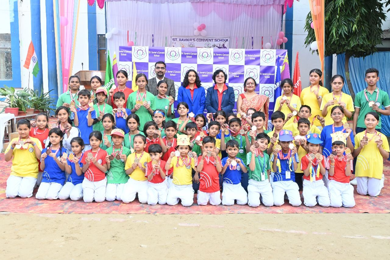 Students at St. Xavier's